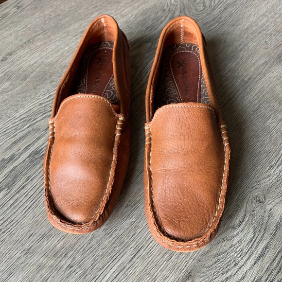 Soul of Africa Shoes Soul Of Africa Loafers Brown Leather Womens 7
